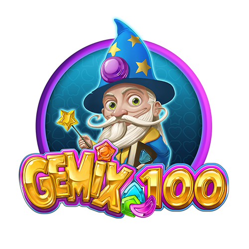 Gemix 100 — kademeli kazançlı gem slotu